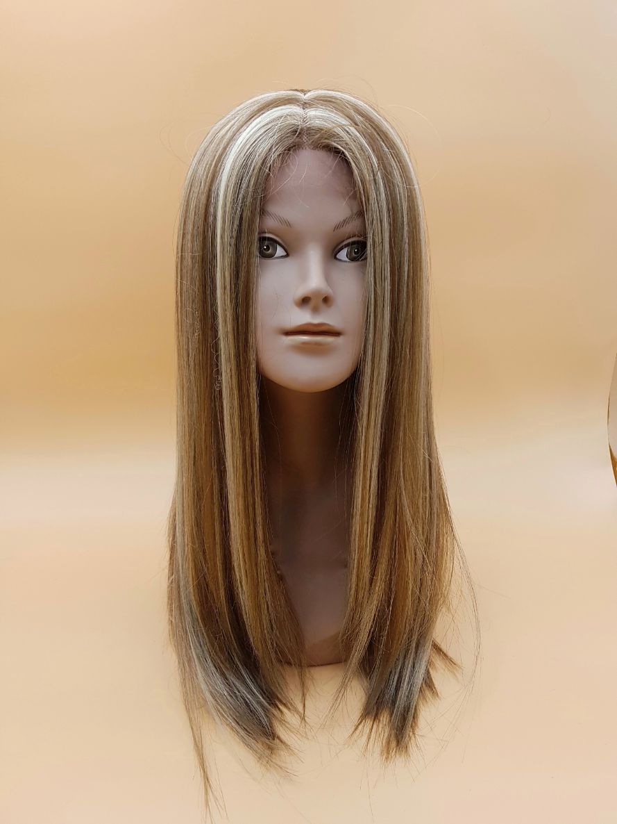 Nuria - 50% Synthetic / 50% Human Hair Wig image cap