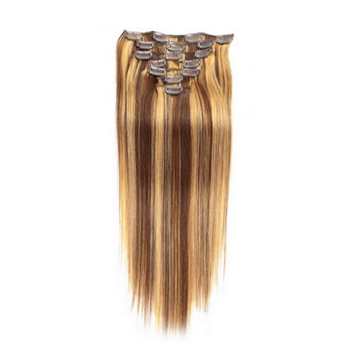 Dark brown / Sunflower Blonde - 18 Inches long image cap