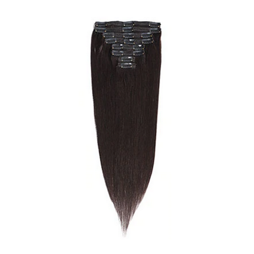 Ebony - 16 Inches long Hair Extension image cap