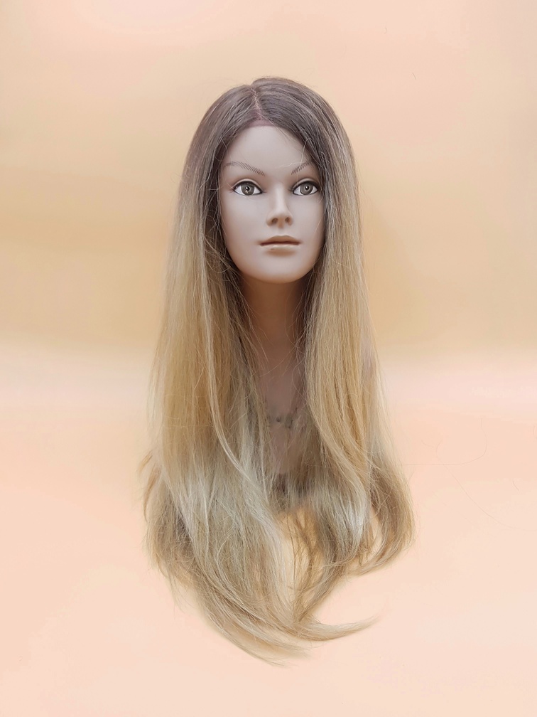 Alexa - 50% Human Hair + 50% Synthetic Wig image cap