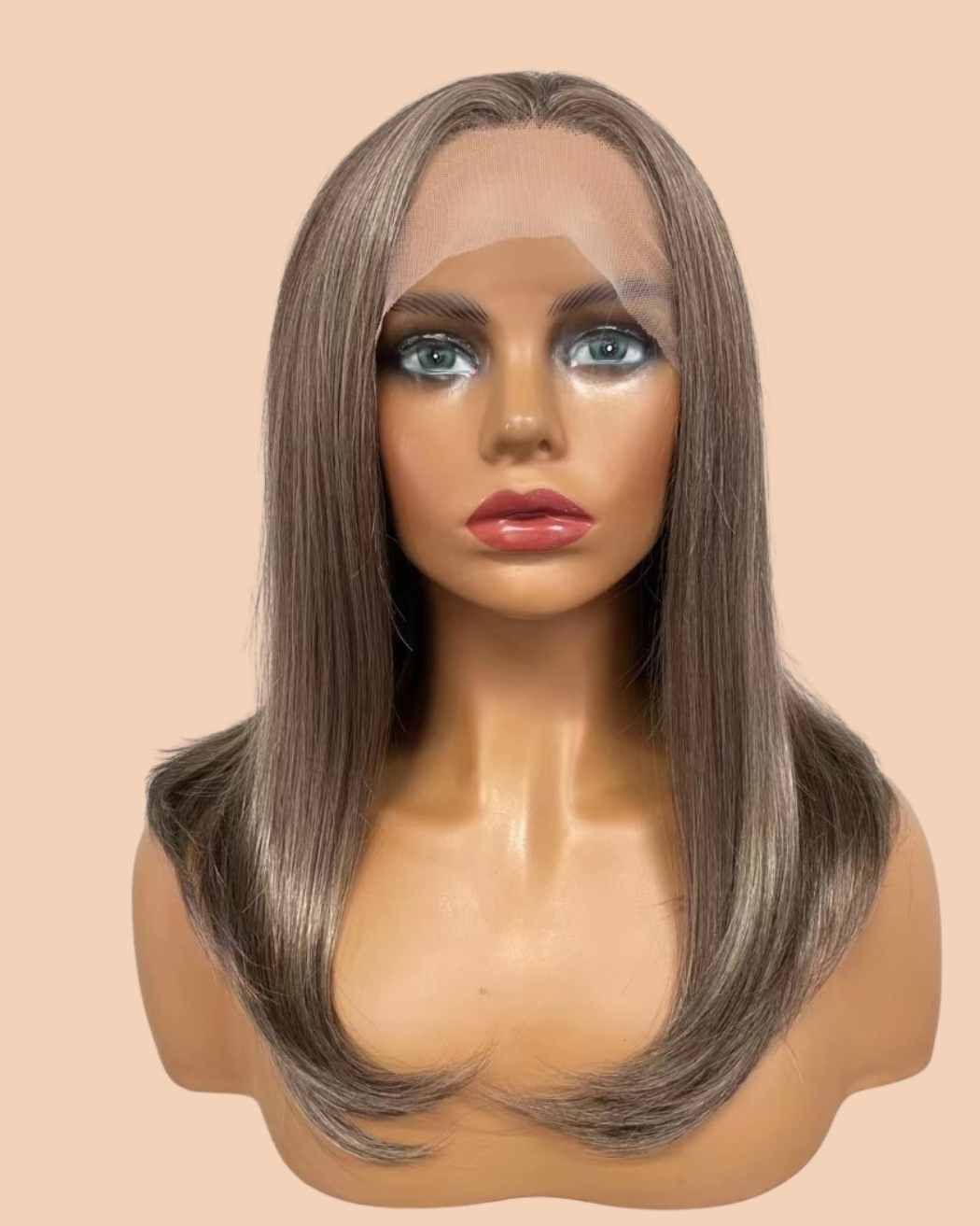 Rema - Light Brown Synthetic Lace Front Wig image cap